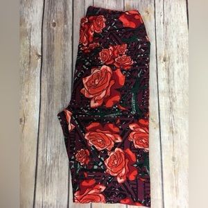 Beautiful Brand new OS size 2-10 LuLaRoe rose leggings